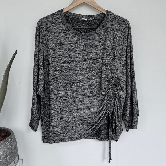 GAP Softspun Dolman sleeve Cinched Pullover Sweater Large - Picture 2 of 5